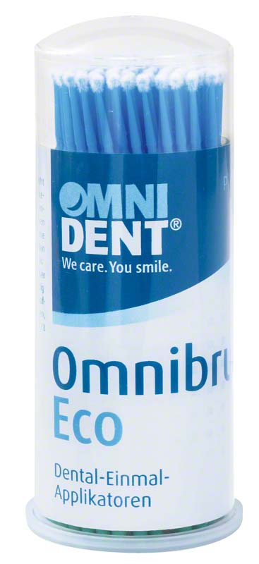 Omnibrush Eco Applikationspinsel, blau, 100 Stk
