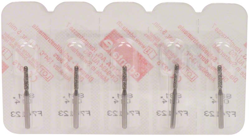 Omni Diamanten 881 für FG, 19 mm, standard, Zylinder rund ISO 014