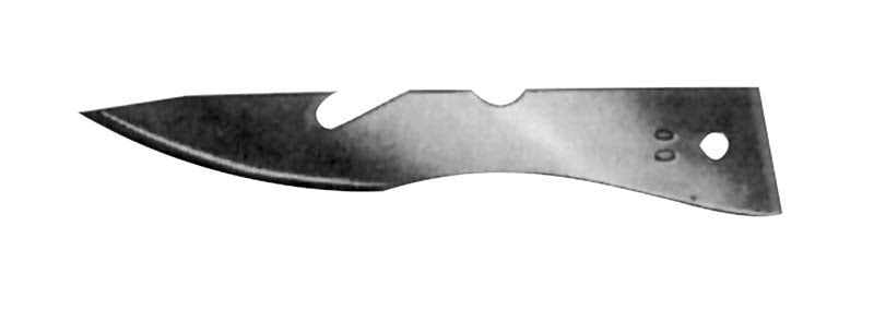 Skalpellklingen, Fig 00, 100 Stk steril, für Girff Nr. 3