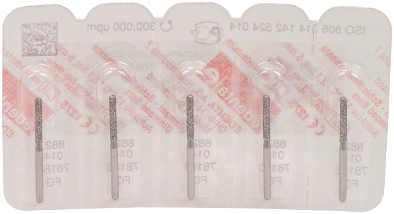 Omni Diamanten 882 für FG, 19 mm, standard, Zylihder rund ISO 014