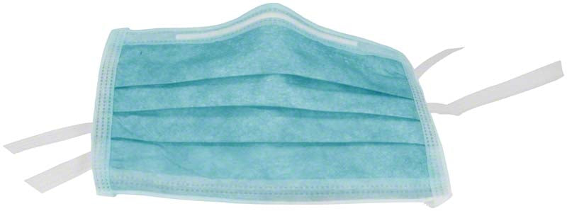 Monoart® Mund-Nasen-Schutz Protection 3, mit Bändern, 50 Stk, lagunablau